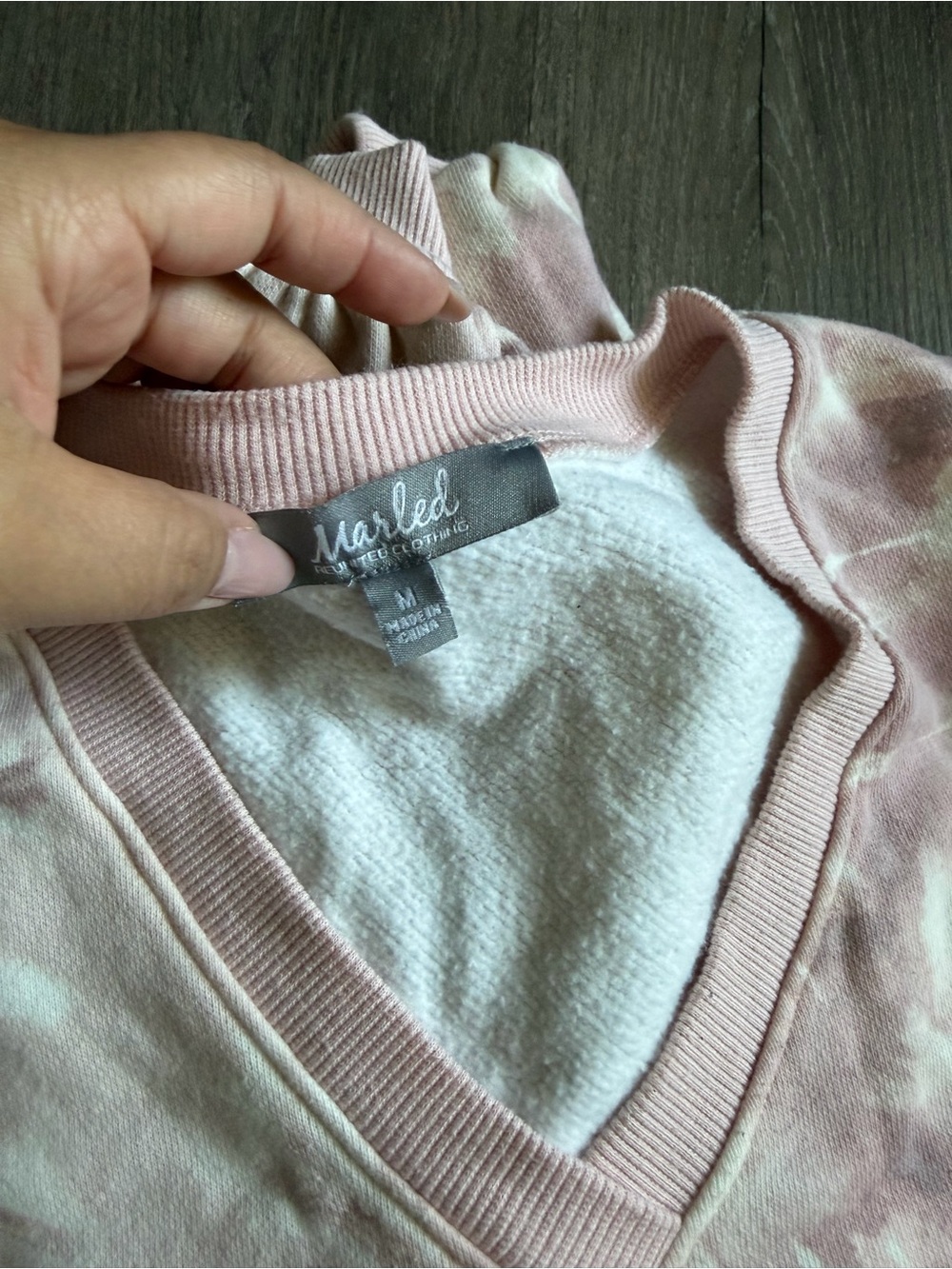 Marled 2 piece sweater/sweatpants set - Picture 8 of 8